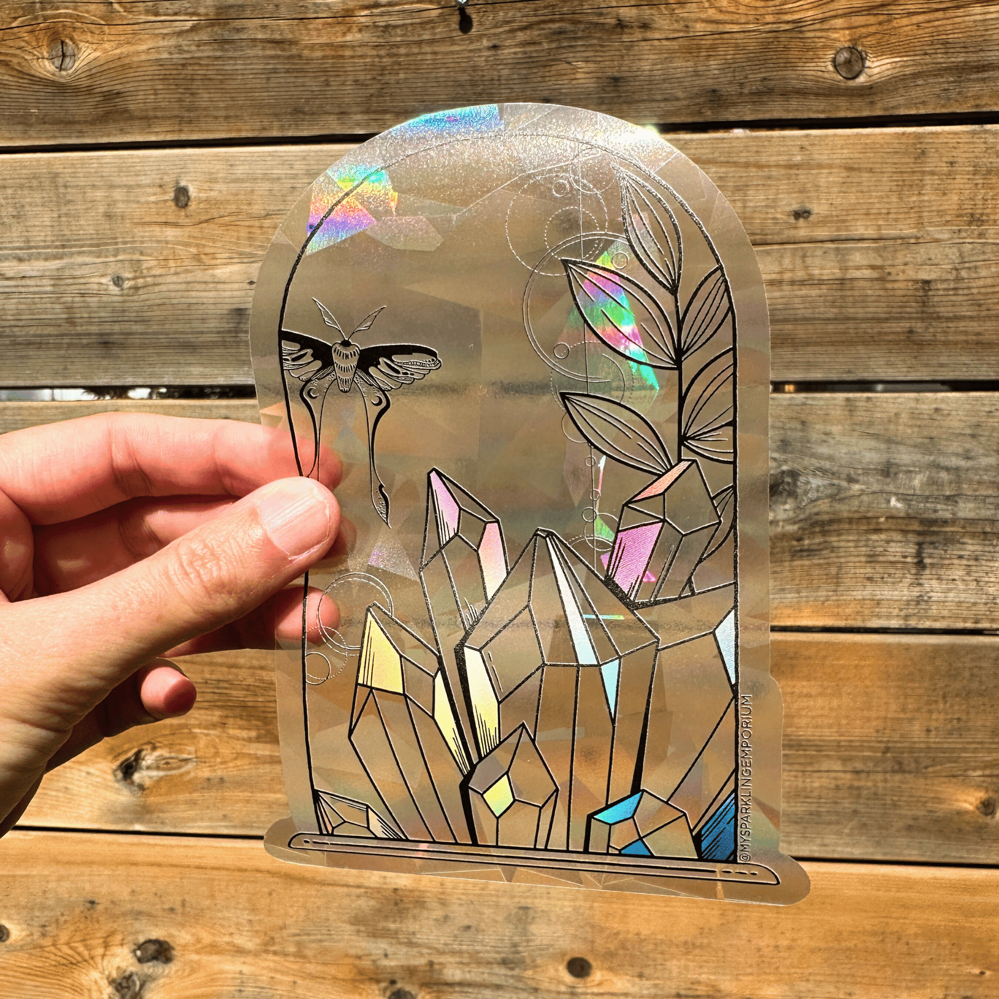 Vivarium Suncatcher Sticker