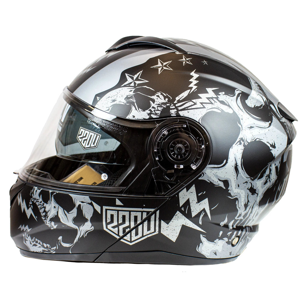 VOSS 580 Conquest Modular Two Tone El Diablo Helmet