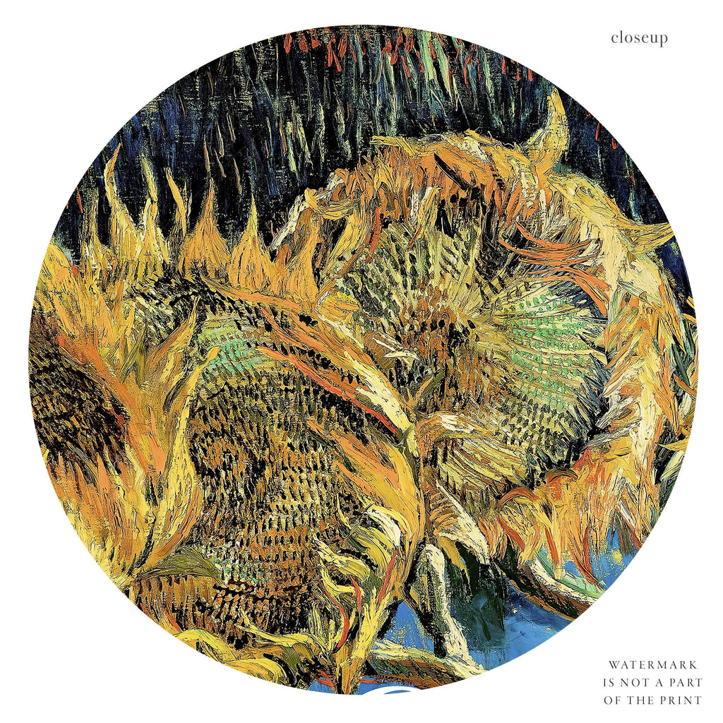 Vincent Van Gogh Sunflowers 1887 Art Print – Famous Painting Wall Art