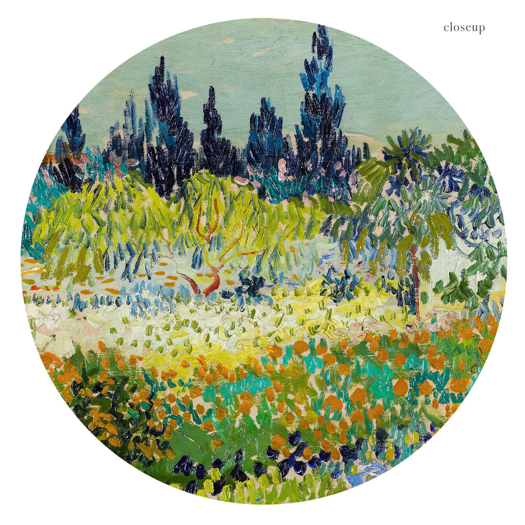 Vincent van Gogh Garden at Arles Art Print – Famous Painting Wall Decor