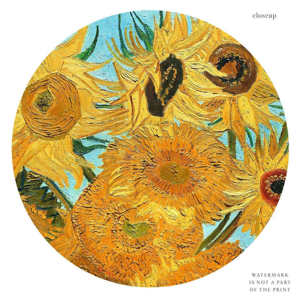 Van Gogh Vase with Twelve Sunflowers Art Print – Classic Wall Decor