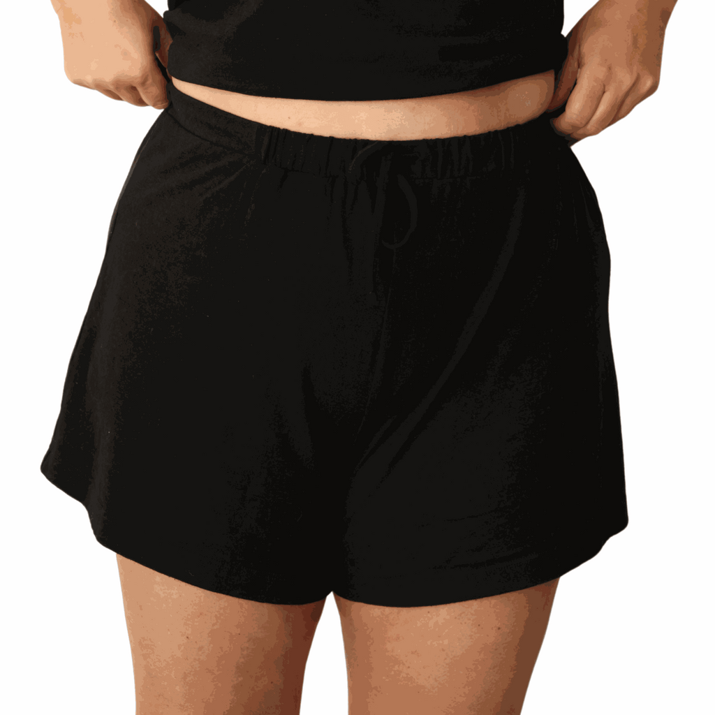 Short évacuant l'humidité pour femme, idéal contre les sueurs nocturnes et les bouffées de chaleur