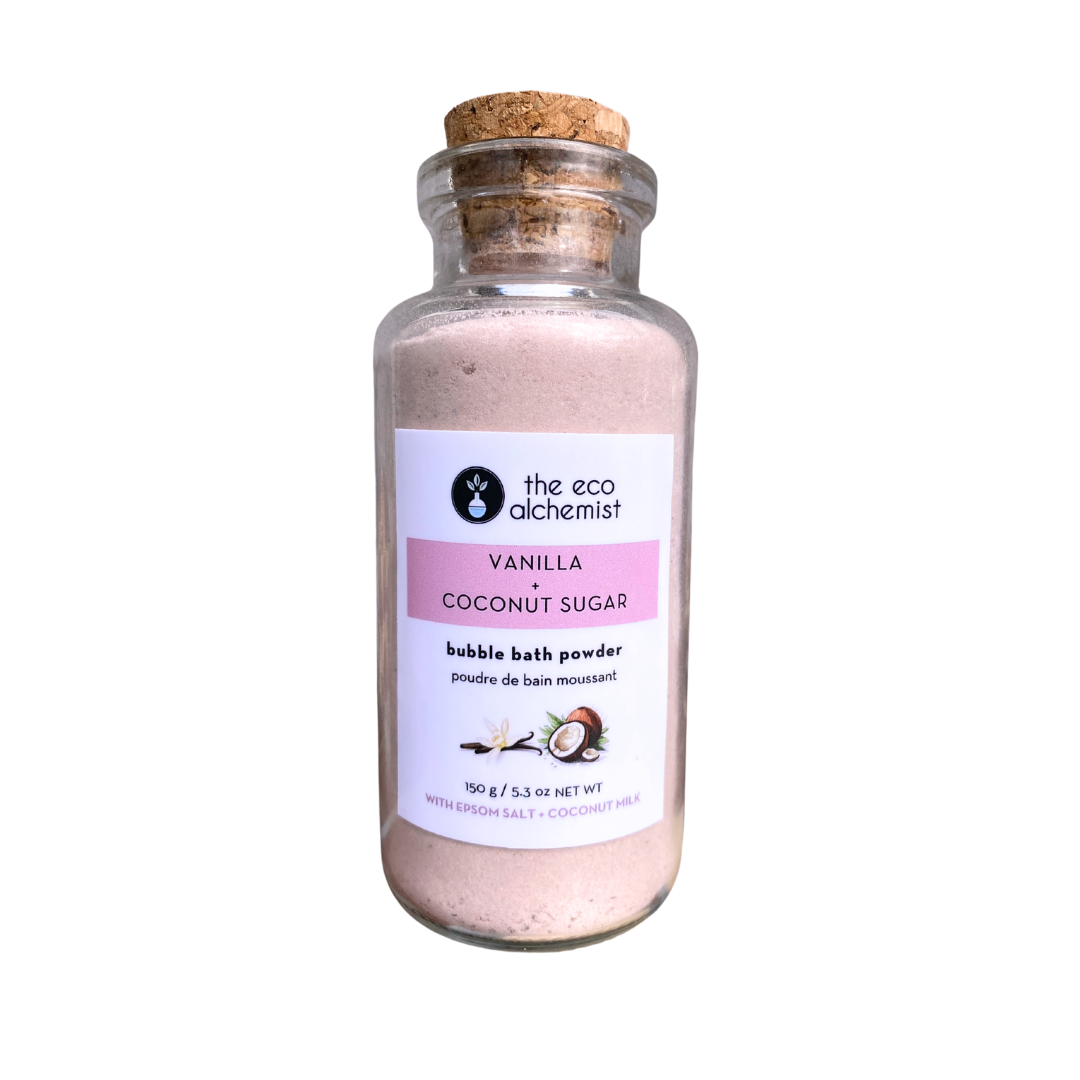Vanilla + Coconut Sugar Bubble Bath Powder