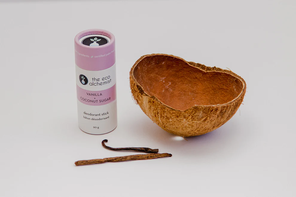 Déodorant en stick vanille + sucre de coco