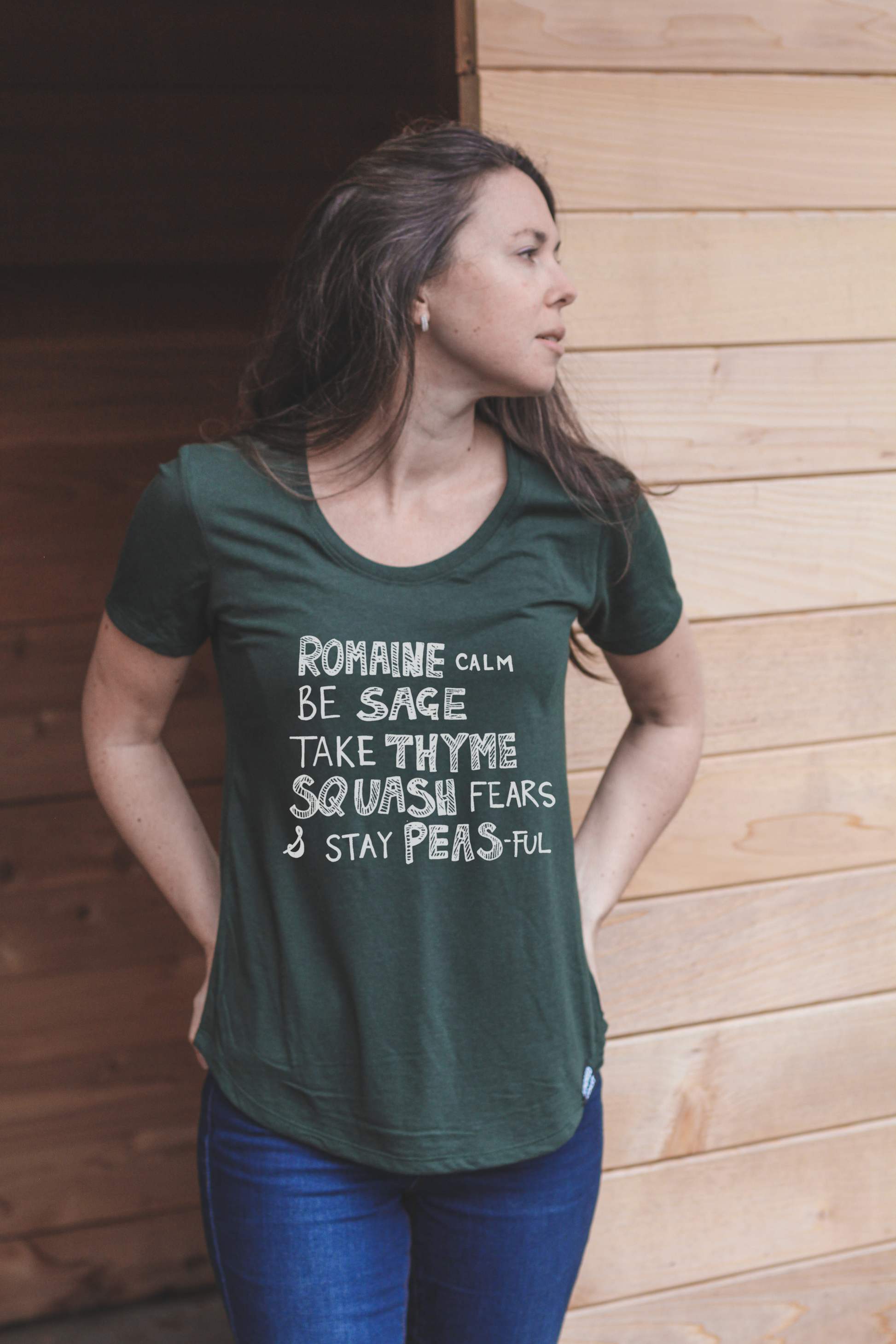 VEGGIE WISDOM - Women's Bamboo Tee