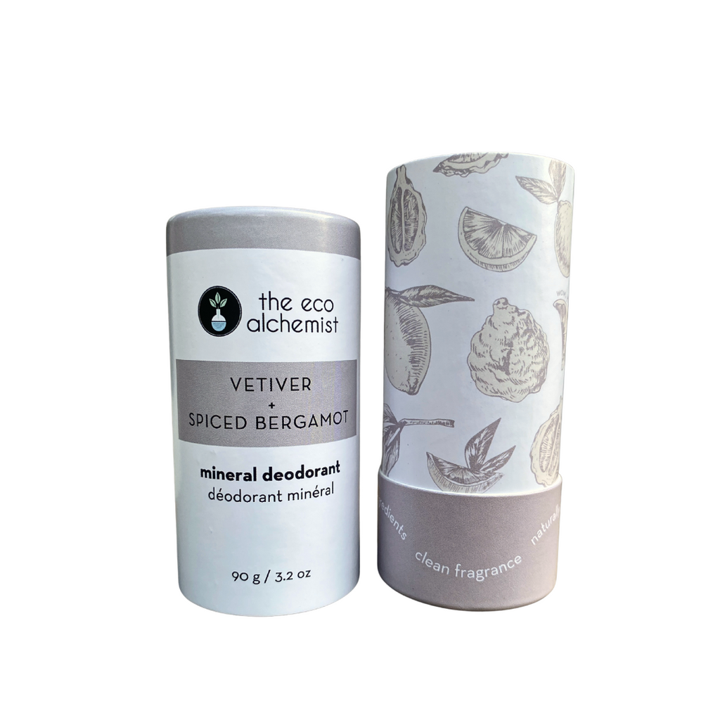 Vetiver + Spiced Bergamot Mineral Deodorant Stick