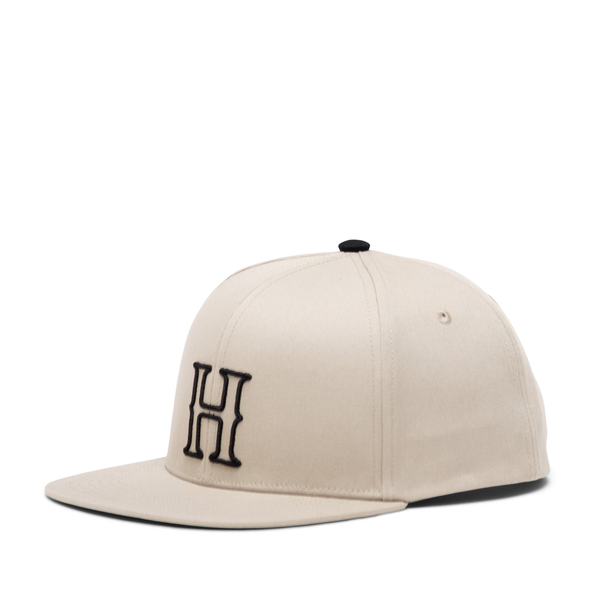 Whaler 6 Panel Blackletter Cap