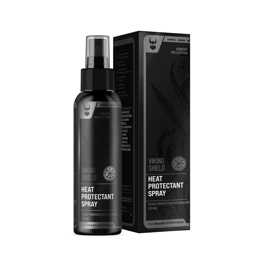 Viking Shield Beard & Hair Heat Protectant Spray