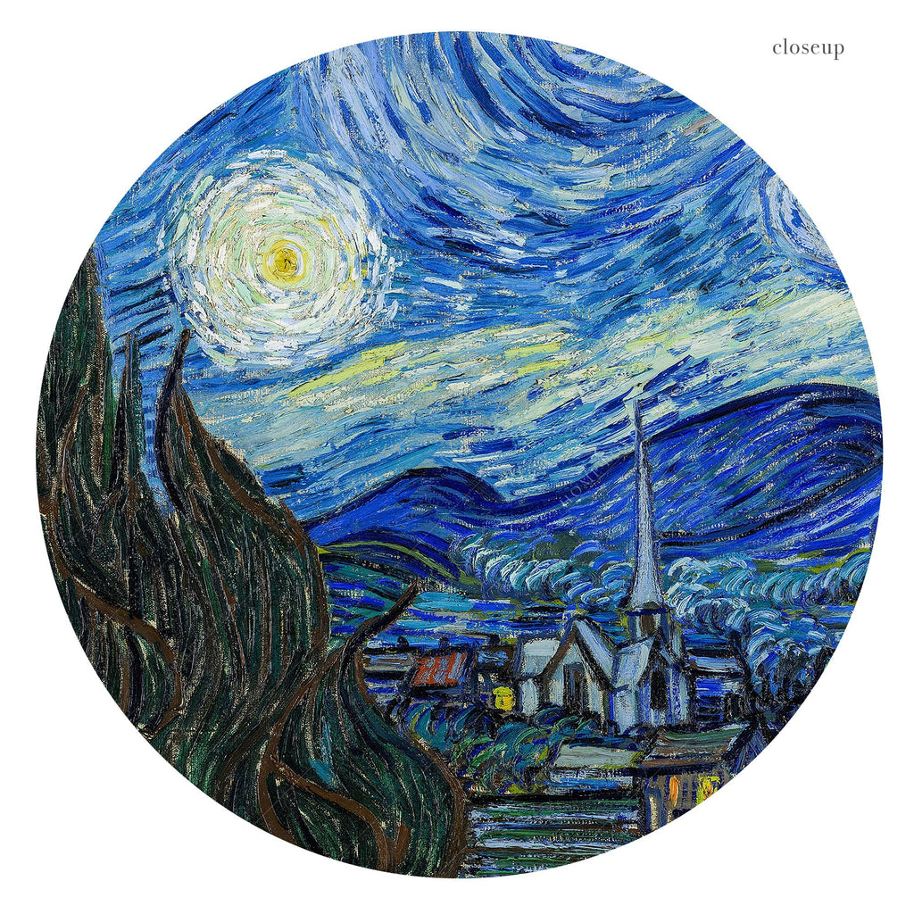 Vincent Van Gogh The Starry Night Art Print – Famous Painting Wall Art