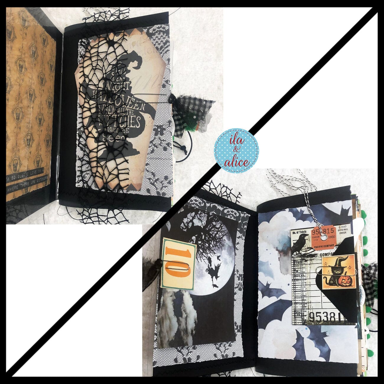 Witches & Pumpkins Oh My! Halloween Junk Journal #4