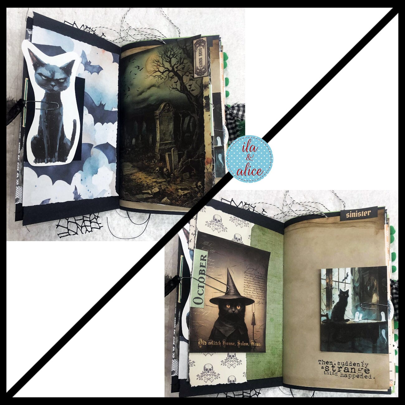 Witches & Pumpkins Oh My! Halloween Junk Journal #3