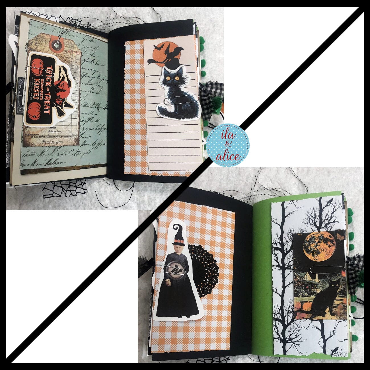Witches & Pumpkins Oh My! Halloween Junk Journal #4