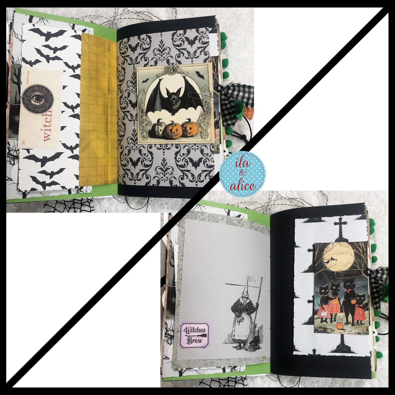 Witches & Pumpkins Oh My! Halloween Junk Journal #1