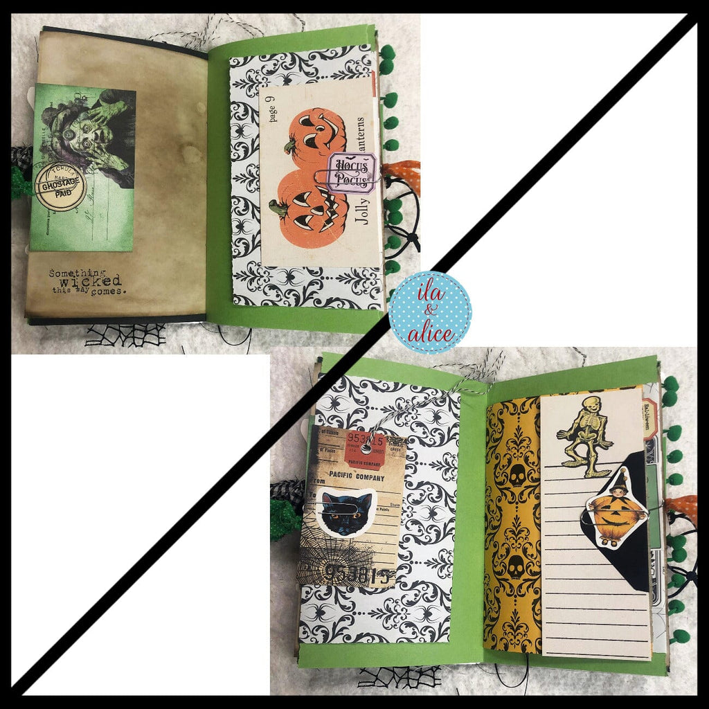 Witches & Pumpkins Oh My! Halloween Junk Journal #1