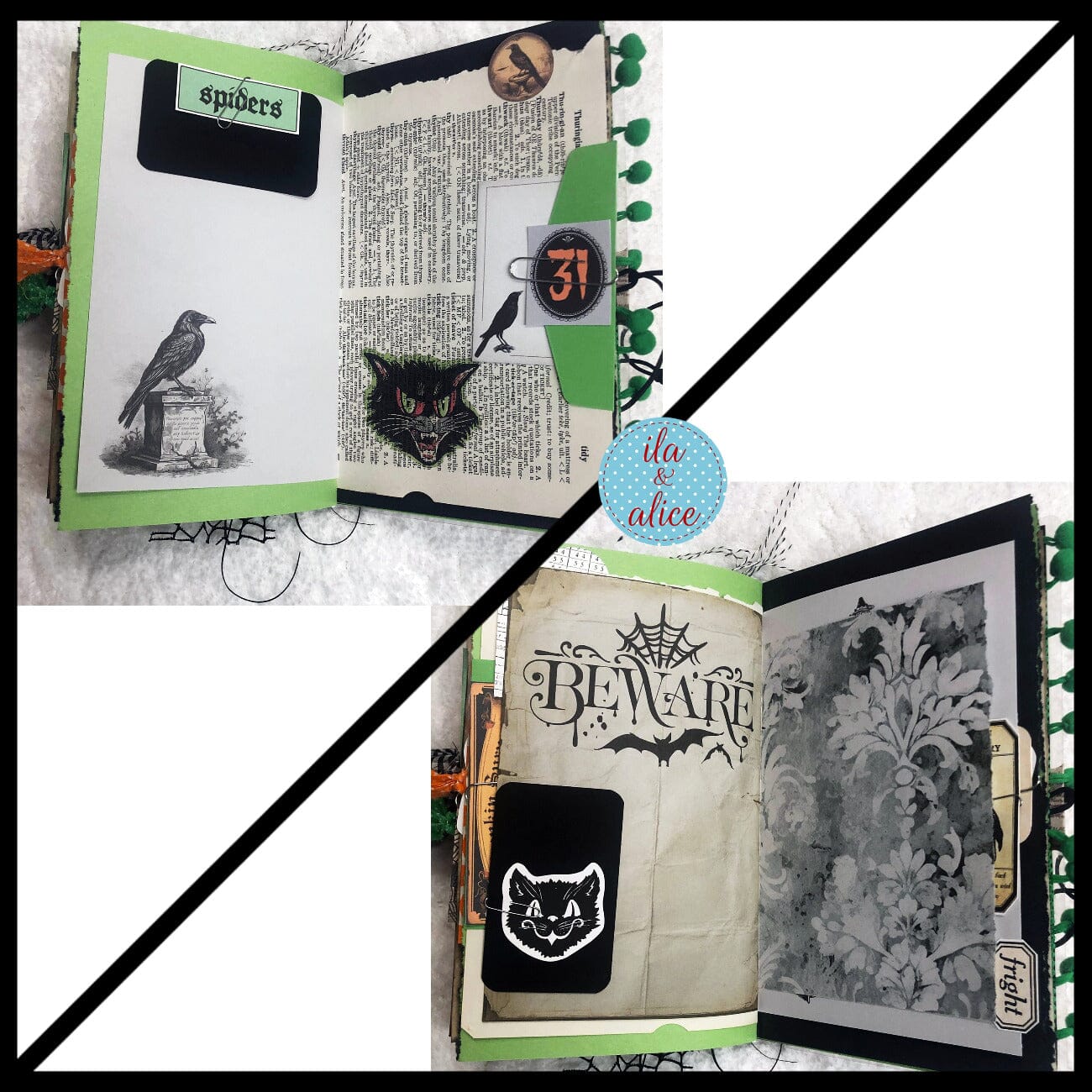 Witches & Pumpkins Oh My! Halloween Junk Journal #3