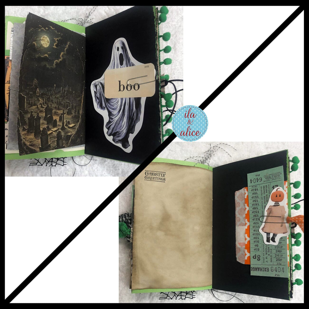 Witches & Pumpkins Oh My! Halloween Junk Journal #4
