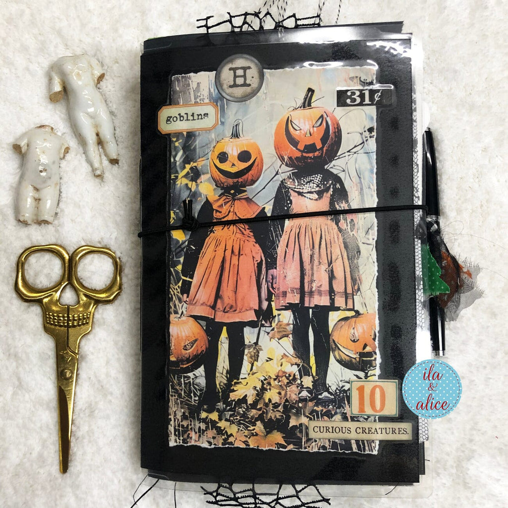Witches & Pumpkins Oh My! Halloween Junk Journal #1