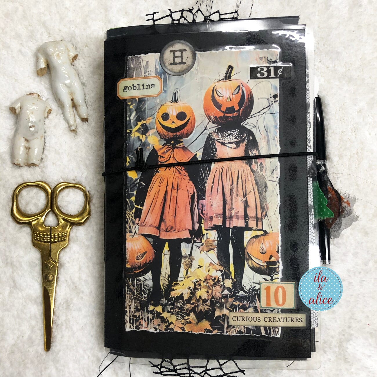 Witches & Pumpkins Oh My! Halloween Junk Journal #1