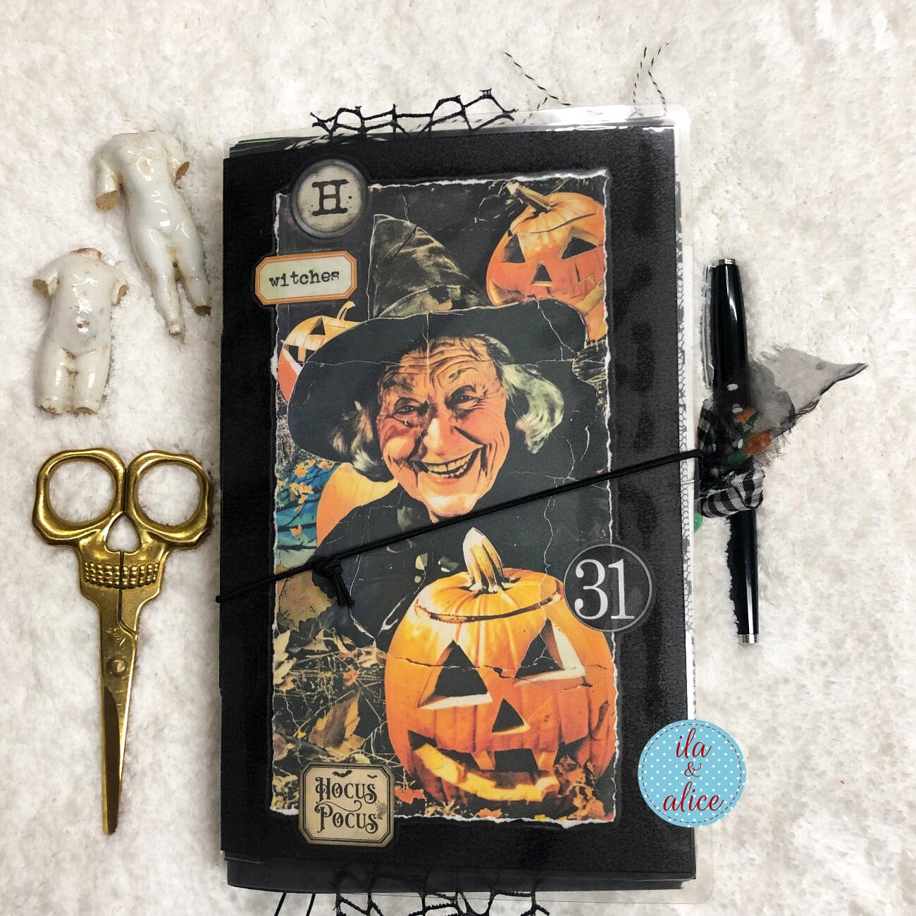 Witches & Pumpkins Oh My! Halloween Junk Journal #3