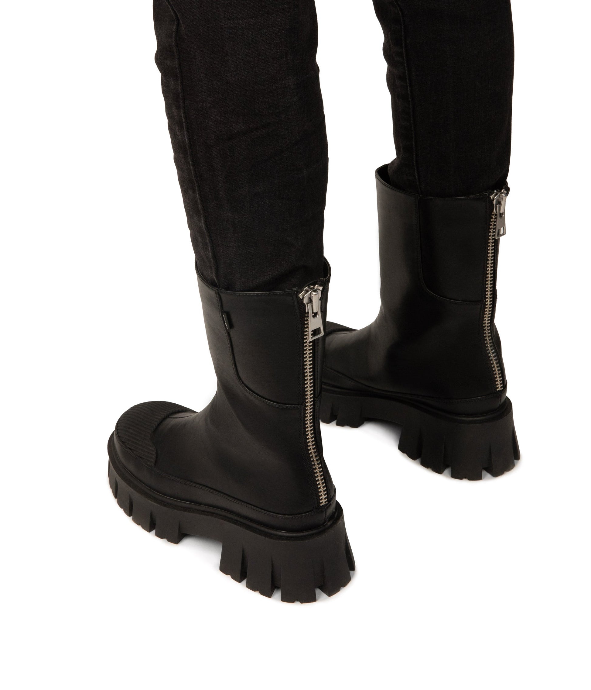 Bottines Chelsea épaisses végétaliennes AVIKA pour femmes