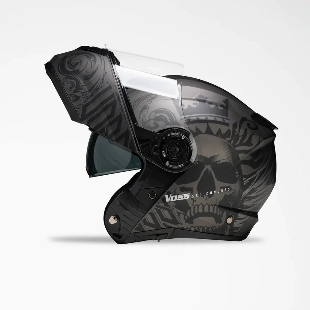 Voss 580 Matte Two Tone Apocalypse Helmet
