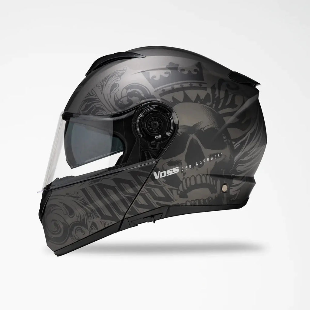 Voss 580 Matte Two Tone Apocalypse Helmet