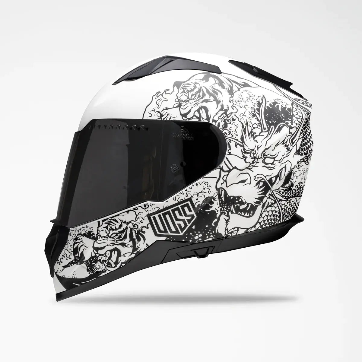 Voss 989 Moto-V Rei Motorcycle Helmet