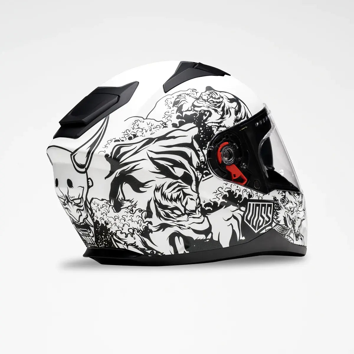 Voss 989 Moto-V Rei Motorcycle Helmet