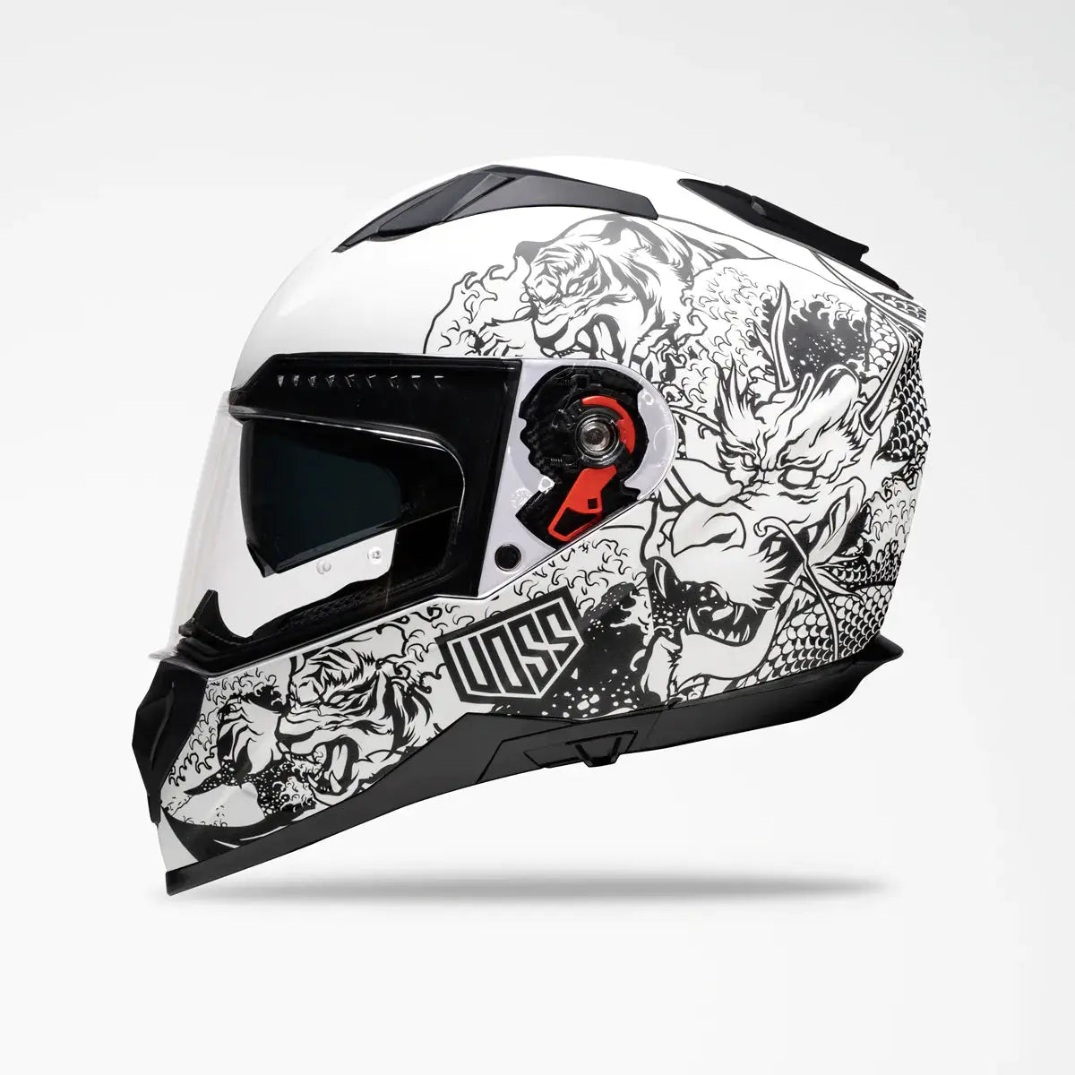 Voss 989 Moto-V Rei Motorcycle Helmet
