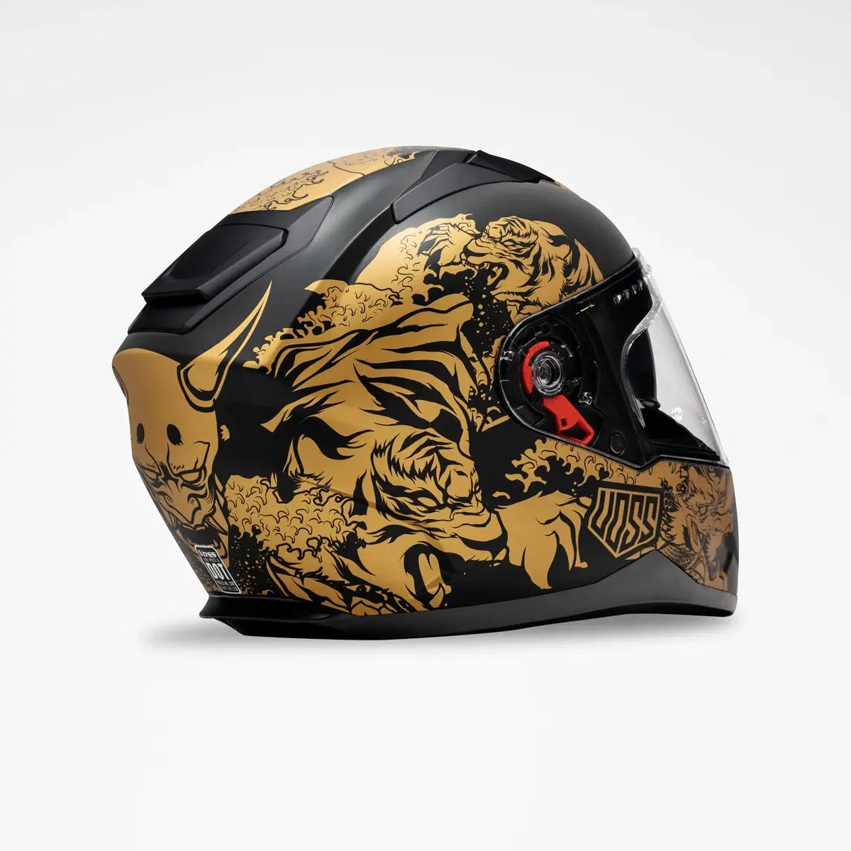 Voss 989 Moto-V Rei Motorcycle Helmet