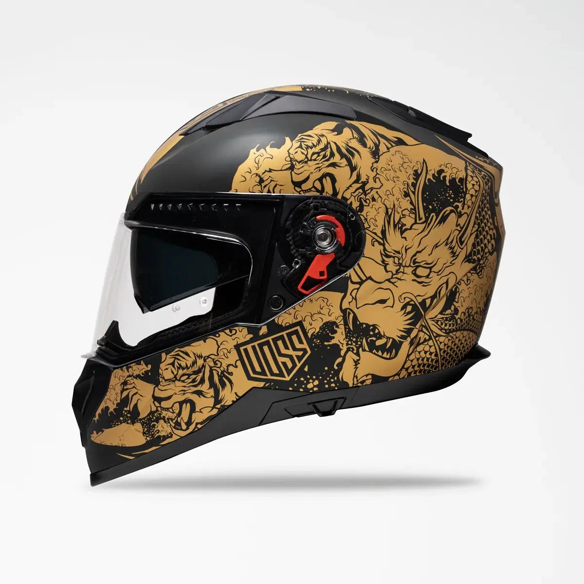 Voss 989 Moto-V Rei Motorcycle Helmet