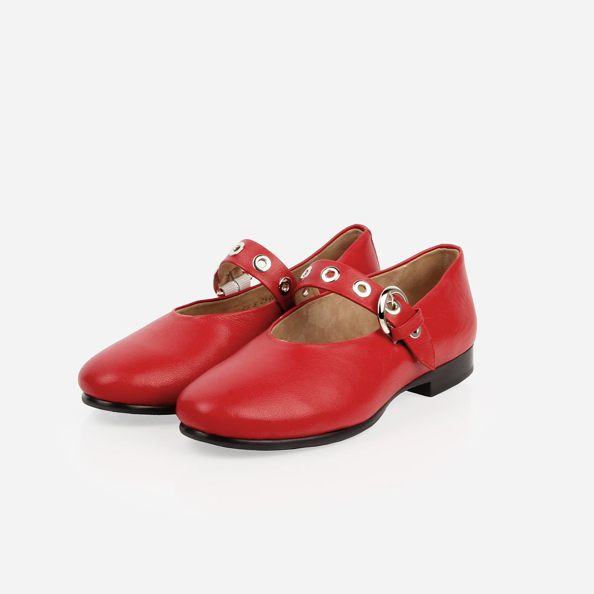 The BLVD Mary Jane Racing Red