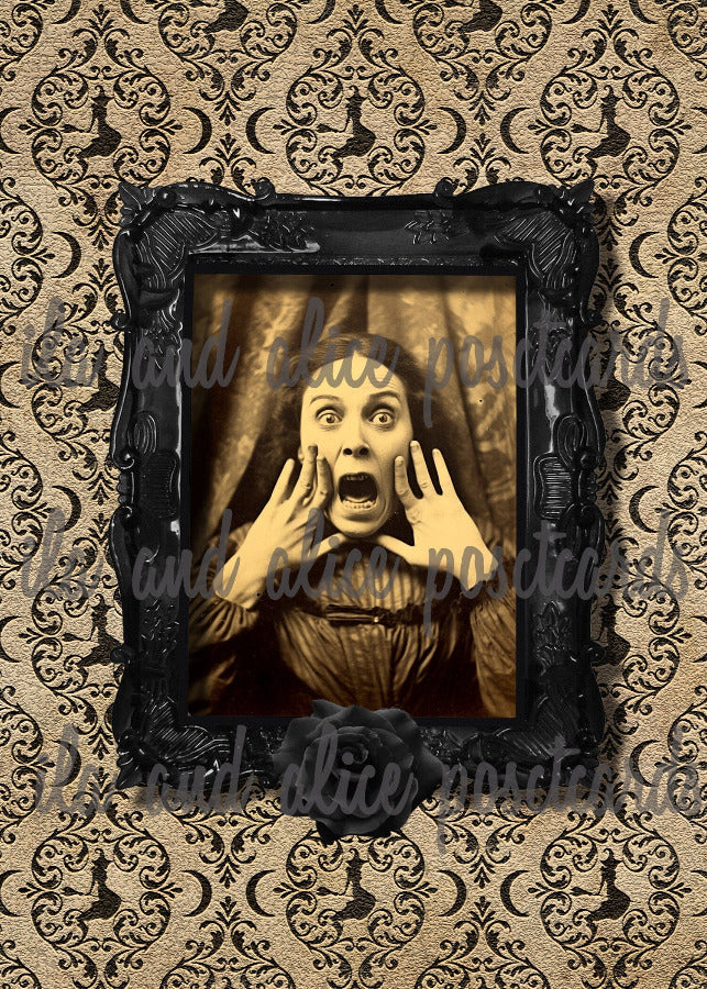 Spooky Screamers Halloween Postcards