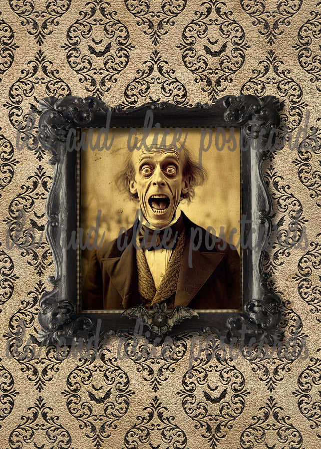 Spooky Screamers Halloween Postcards