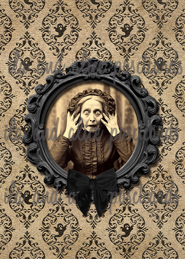 Spooky Screamers Halloween Postcards