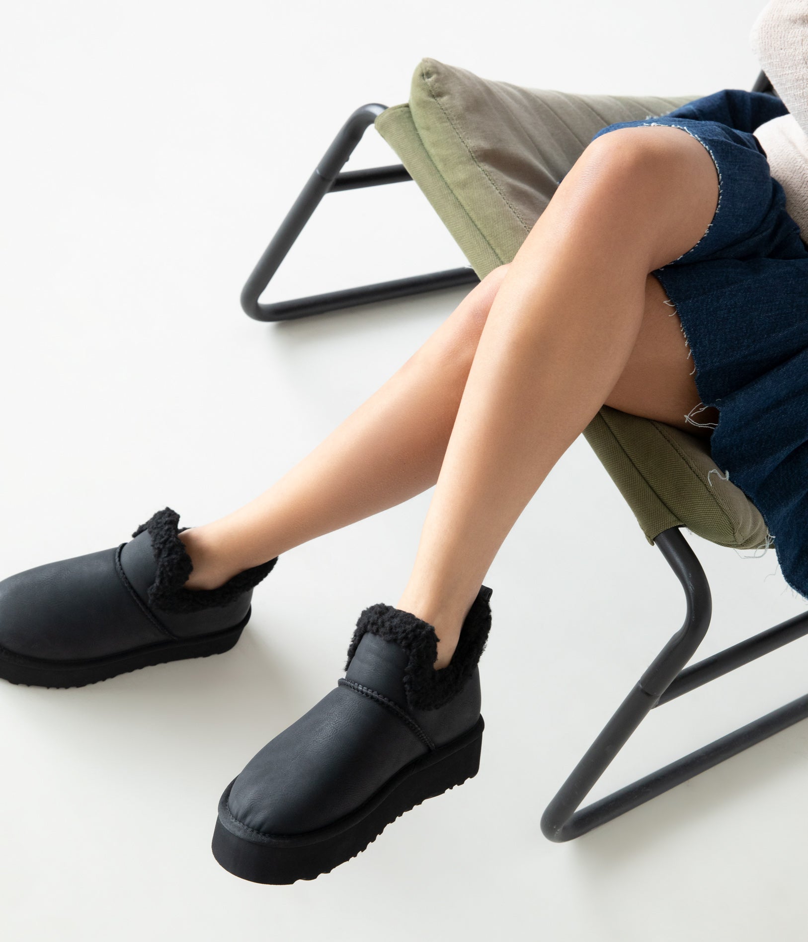 Bottines véganes pour femmes MINJEE