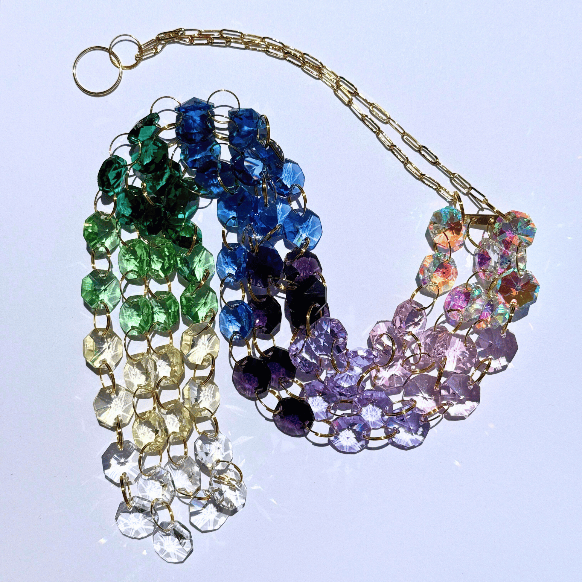 Waterfall Prism Suncatcher