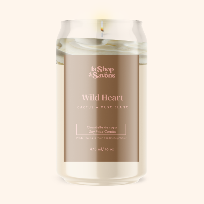 16 oz Soy Candle - Wild Heart