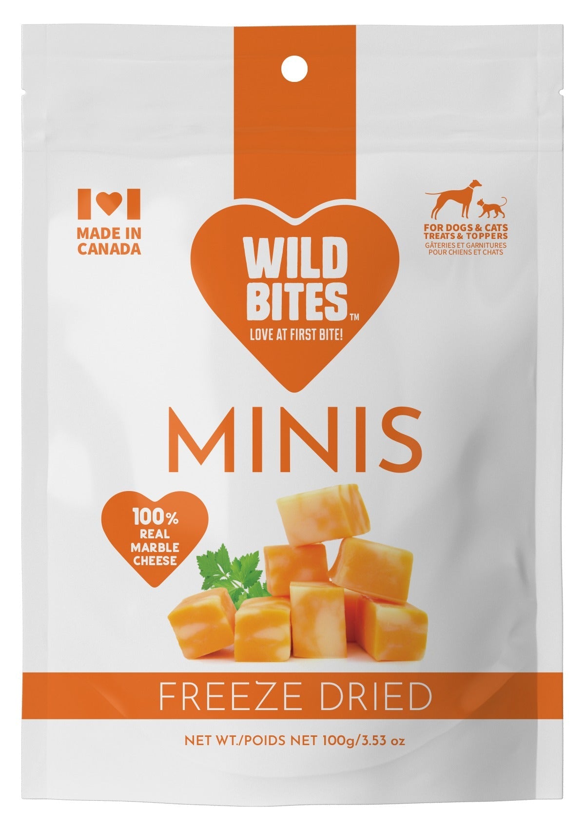 MINIS FROMAGE MARBRÉ LYOPHILISÉ
