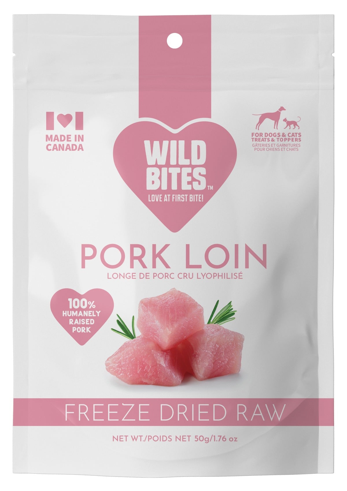 FREEZE DRIED PORK LOIN
