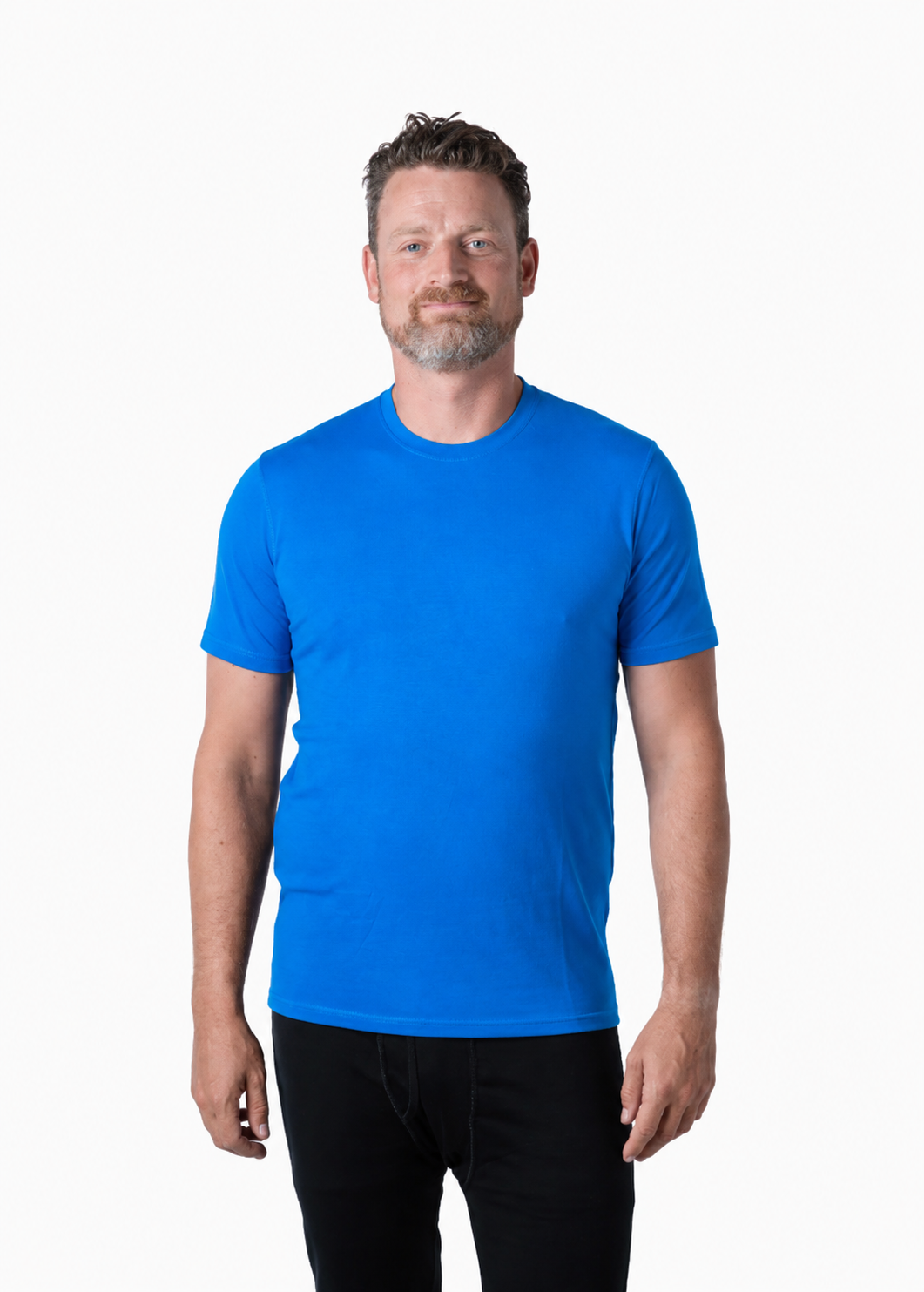Men's 100% Merino Wool Short Sleeve T-Shirt 180 GSM - Lightweight