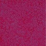 Batik Rose d'hiver - Rouge marguerite