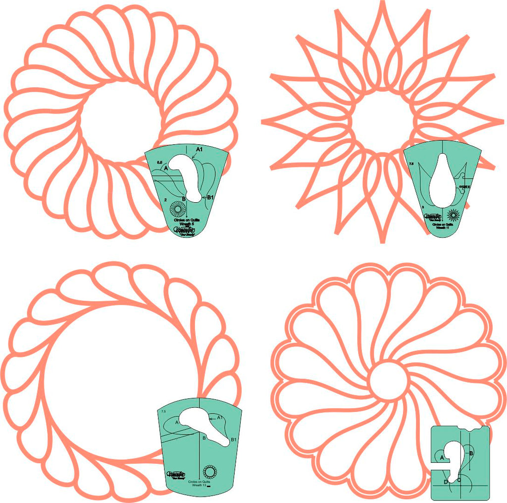 Westalee by Sew Steady - Wreath Template Set