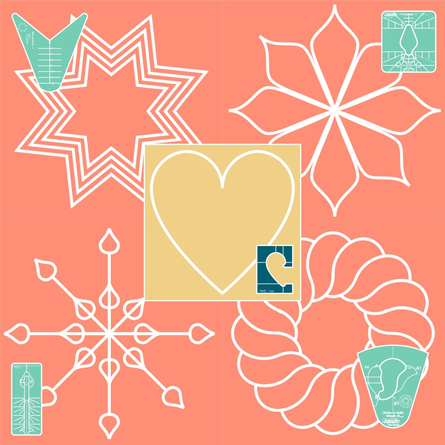 Westalee par Sew Steady - Modèles de règles pour la collection hiver