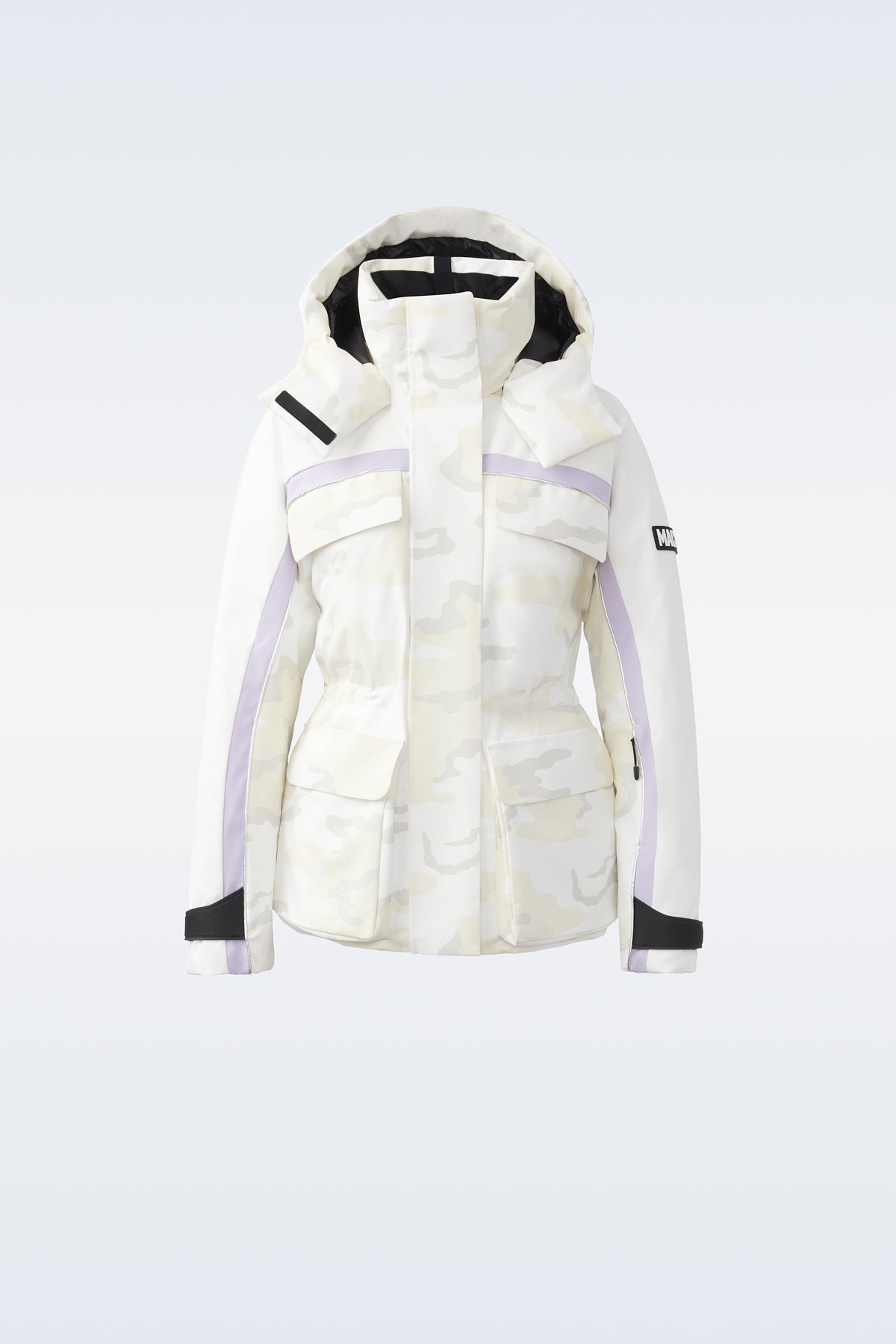 Veste de ski en duvet moyen ICLYN-R avec capuche amovible