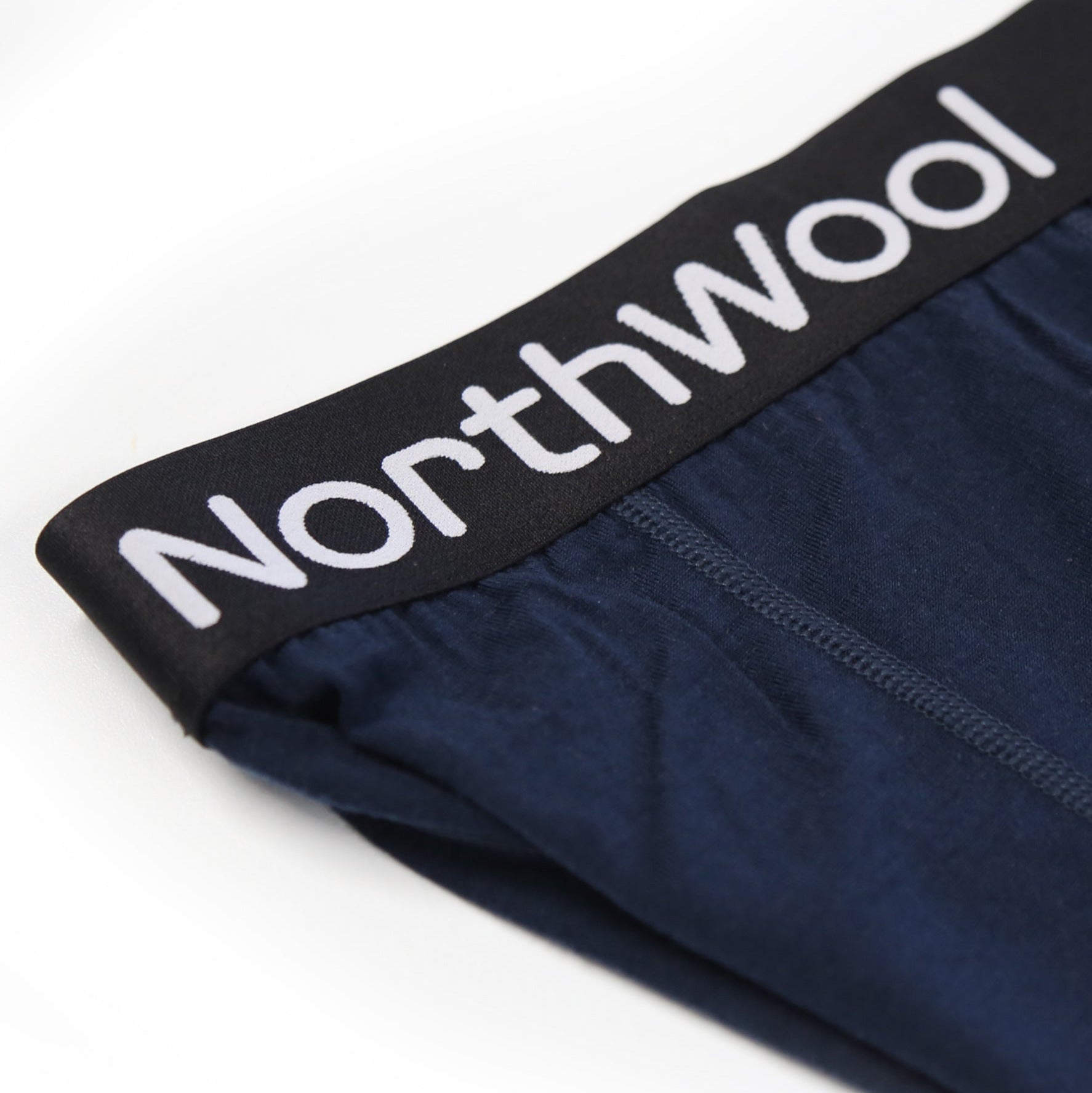 NorthWool Women's Merino Wool Thermal Leggings (Navy)
