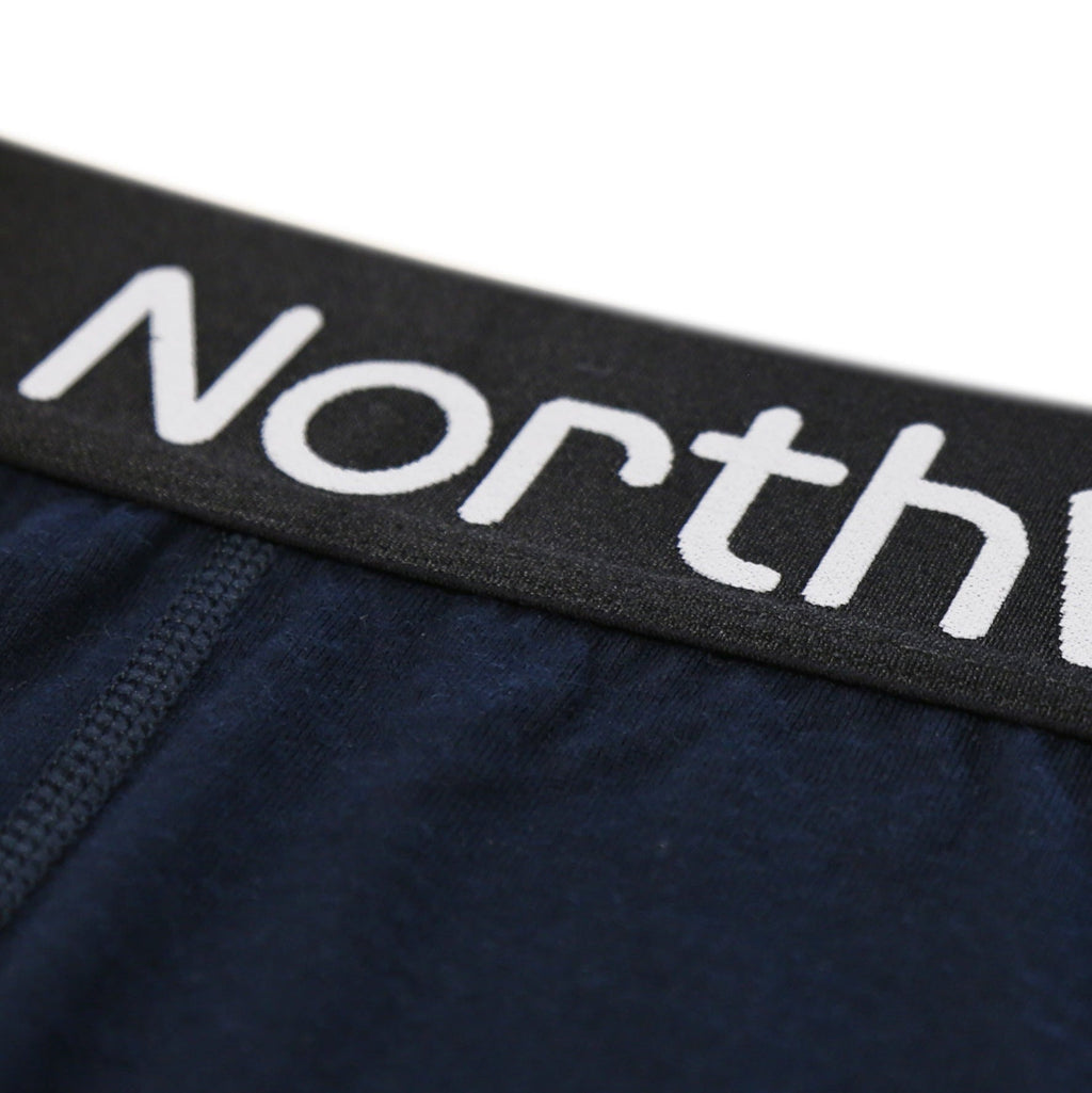 NorthWool Women's Merino Wool Thermal Leggings (Navy)