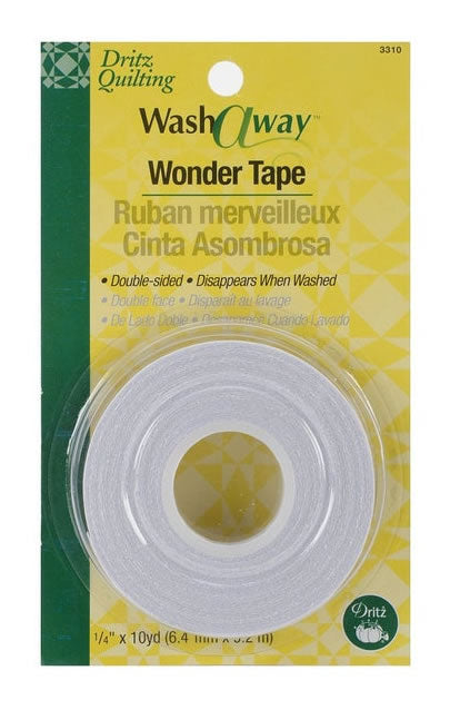 Ruban adhésif Dritz Wash-A-Way Wonder 1/4" 25 yards