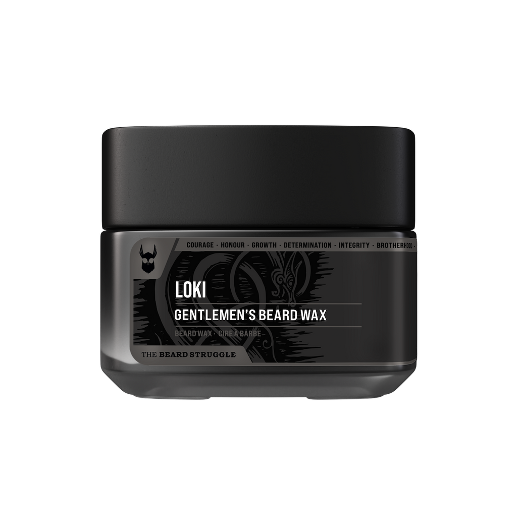 Clear Mustache Wax for a Natural Hold