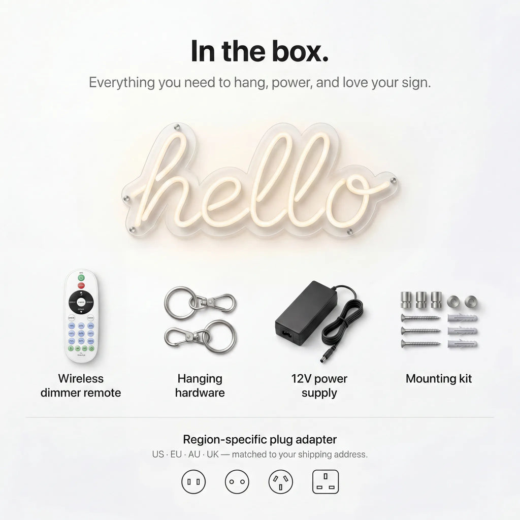 THE BEST CURE Neon Sign